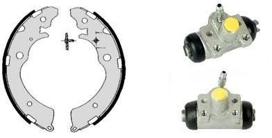 Brembo H 28 009 Brake shoes with cylinders, set H28009: Buy near me in Poland at 2407.PL - Good price!