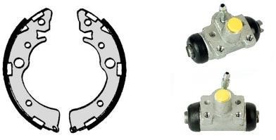 Brembo H 28 012 Brake shoes with cylinders, set H28012: Buy near me in Poland at 2407.PL - Good price!