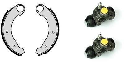 Brembo H 61 003 Brake shoes with cylinders, set H61003: Buy near me in Poland at 2407.PL - Good price!