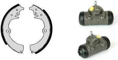 Brembo H 61 009 Brake shoes with cylinders, set H61009: Buy near me in Poland at 2407.PL - Good price!
