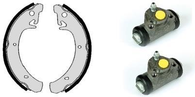 Brembo H 41 005 Brake shoes with cylinders, set H41005: Buy near me in Poland at 2407.PL - Good price!