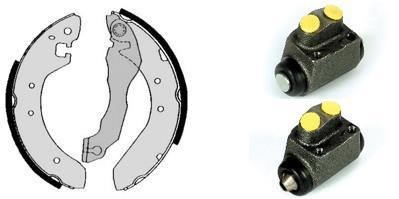 Brembo H 52 003 Brake shoes with cylinders, set H52003: Buy near me in Poland at 2407.PL - Good price!