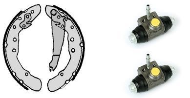 Brembo H 85 030 Brake shoes with cylinders, set H85030: Buy near me in Poland at 2407.PL - Good price!