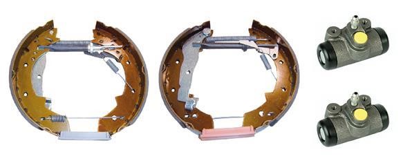 Brembo K 06 005 Brake shoes with cylinders, set K06005: Buy near me in Poland at 2407.PL - Good price!