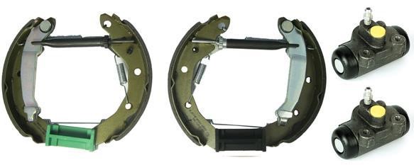 Brembo K 15 001 Brake shoes with cylinders, set K15001: Buy near me in Poland at 2407.PL - Good price!