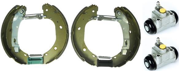 Brembo K 23 057 Brake shoes with cylinders, set K23057: Buy near me in Poland at 2407.PL - Good price!