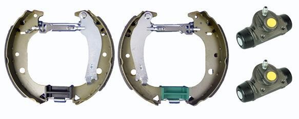 Brembo K 23 059 Brake shoes with cylinders, set K23059: Buy near me in Poland at 2407.PL - Good price!