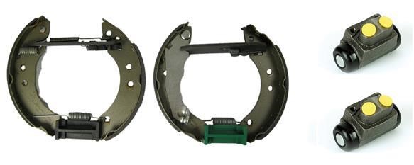 Brembo K 24 007 Колодки тормозные с цилиндрами, комплект K24007: Отличная цена - Купить в Польше на 2407.PL!