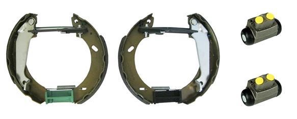 Brembo K 24 042 Brake shoes with cylinders, set K24042: Buy near me in Poland at 2407.PL - Good price!