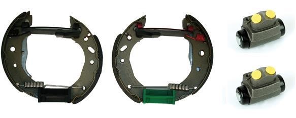 Brembo K 24 056 Brake shoes with cylinders, set K24056: Buy near me in Poland at 2407.PL - Good price!