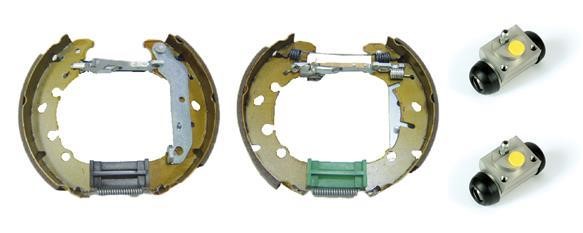 Brembo K 24 061 Brake shoes with cylinders, set K24061: Buy near me in Poland at 2407.PL - Good price!