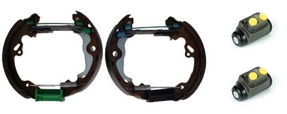 Brembo K 24 069 Brake shoes with cylinders, set K24069: Buy near me in Poland at 2407.PL - Good price!