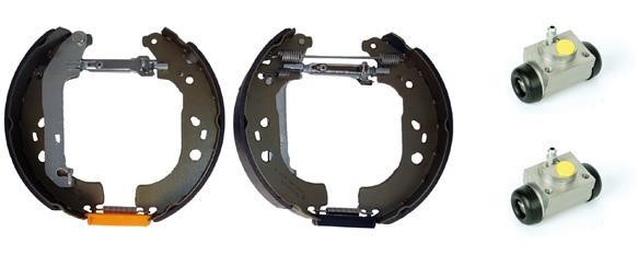Brembo K 24 071 Brake shoes with cylinders, set K24071: Buy near me in Poland at 2407.PL - Good price!