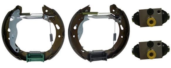 Brembo K 24 072 Brake shoes with cylinders, set K24072: Buy near me in Poland at 2407.PL - Good price!