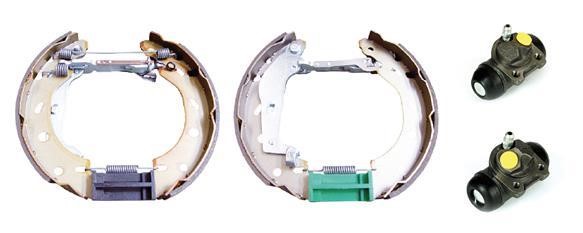Brembo K 50 006 Brake shoes with cylinders, set K50006: Buy near me in Poland at 2407.PL - Good price!