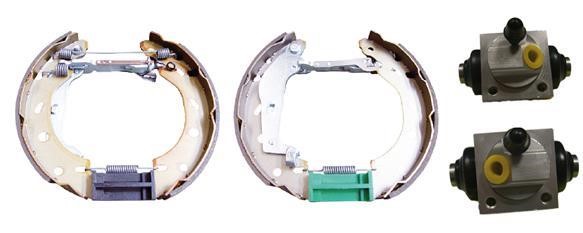 Brembo K 50 008 Brake shoes with cylinders, set K50008: Buy near me in Poland at 2407.PL - Good price!