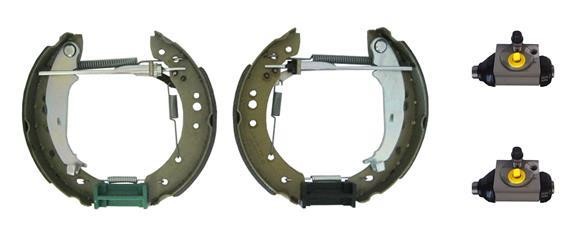 Brembo K 54 012 Brake shoes with cylinders, set K54012: Buy near me in Poland at 2407.PL - Good price!