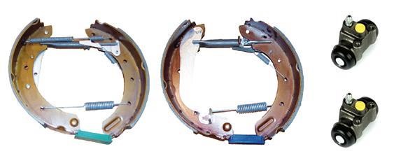Brembo K 56 011 Brake shoes with cylinders, set K56011: Buy near me in Poland at 2407.PL - Good price!