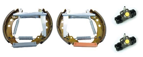 Brembo K 85 018 Brake shoes with cylinders, set K85018: Buy near me in Poland at 2407.PL - Good price!