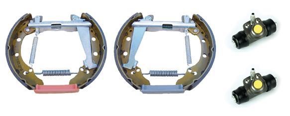 Brembo K 85 023 Brake shoes with cylinders, set K85023: Buy near me in Poland at 2407.PL - Good price!