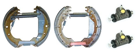 Brembo K 59 023 Brake shoes with cylinders, set K59023: Buy near me in Poland at 2407.PL - Good price!