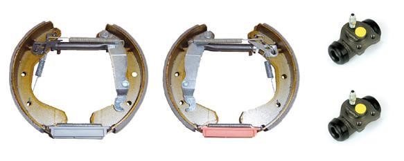 Brembo K 59 026 Brake shoes with cylinders, set K59026: Buy near me in Poland at 2407.PL - Good price!