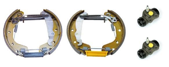 Brembo K 59 036 Brake shoes with cylinders, set K59036: Buy near me in Poland at 2407.PL - Good price!