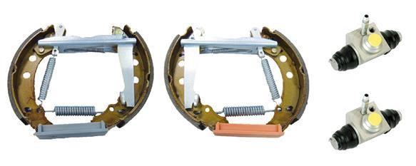Brembo K 85 048 Brake shoes with cylinders, set K85048: Buy near me at 2407.PL in Poland at an Affordable price!