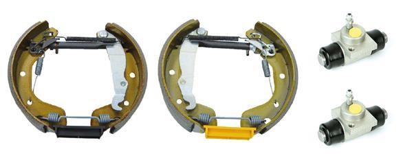 Brembo K 59 044 Brake shoes with cylinders, set K59044: Buy near me in Poland at 2407.PL - Good price!
