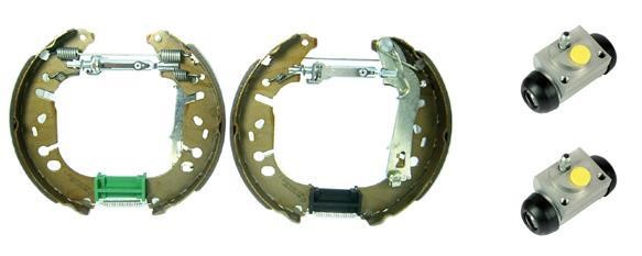 Brembo K 59 047 Brake shoes with cylinders, set K59047: Buy near me in Poland at 2407.PL - Good price!