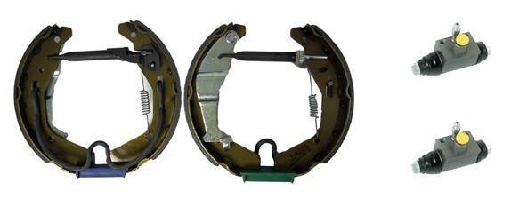 Brembo K 59 048 Brake shoes with cylinders, set K59048: Buy near me in Poland at 2407.PL - Good price!