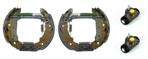 Brembo K 61 024 Brake shoes with cylinders, set K61024: Buy near me in Poland at 2407.PL - Good price!