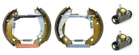 Brembo K 61 053 Brake shoes with cylinders, set K61053: Buy near me in Poland at 2407.PL - Good price!