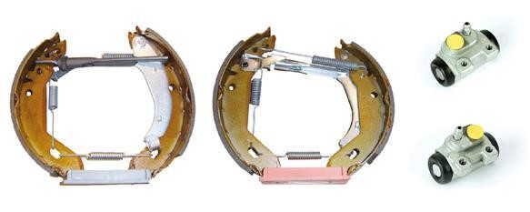 Brembo K 61 059 Brake shoes with cylinders, set K61059: Buy near me in Poland at 2407.PL - Good price!