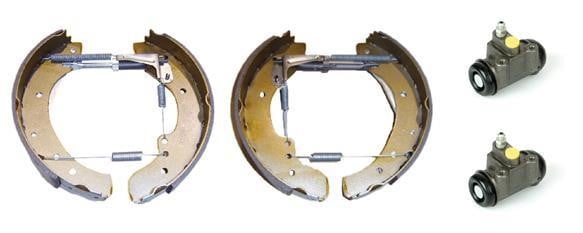 Brembo K 68 033 Brake shoes with cylinders, set K68033: Buy near me in Poland at 2407.PL - Good price!