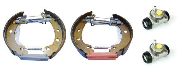 Brembo K 68 059 Brake shoes with cylinders, set K68059: Buy near me in Poland at 2407.PL - Good price!