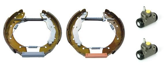 Brembo K 68 060 Brake shoes with cylinders, set K68060: Buy near me in Poland at 2407.PL - Good price!
