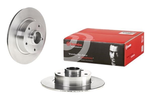 Brembo 08.B391.37 Unventilated brake disc 08B39137: Buy near me in Poland at 2407.PL - Good price!