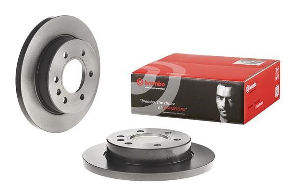 Brembo 08.D046.11 Unventilated brake disc 08D04611: Buy near me in Poland at 2407.PL - Good price!