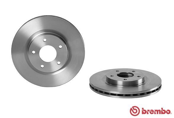 Brembo 09.A637.20 Front brake disc ventilated 09A63720: Buy near me in Poland at 2407.PL - Good price!