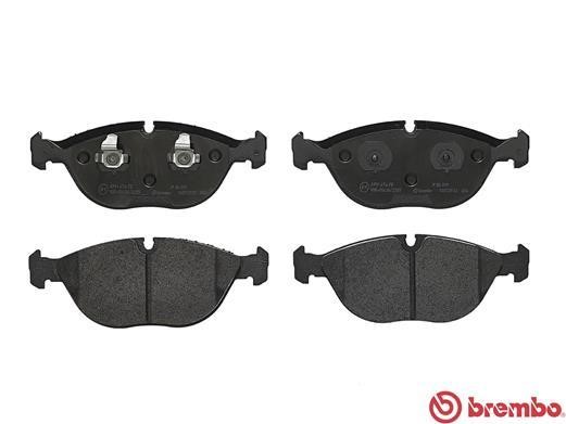 Гальмівні колодки, комплект Brembo P 06 019