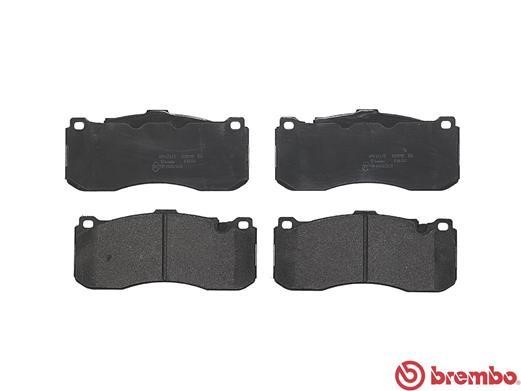 Тормозные колодки дисковые, комплект Brembo P 06 041