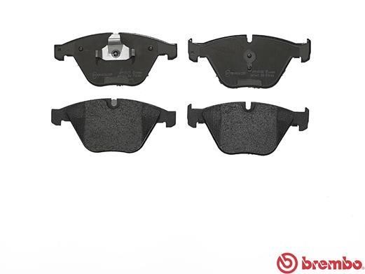 Тормозные колодки дисковые, комплект Brembo P 06 054