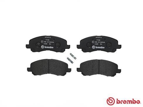 Brake Pad Set, disc brake Brembo P 11 026