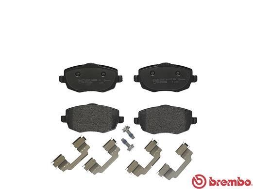 Гальмівні колодки, комплект Brembo P 23 094