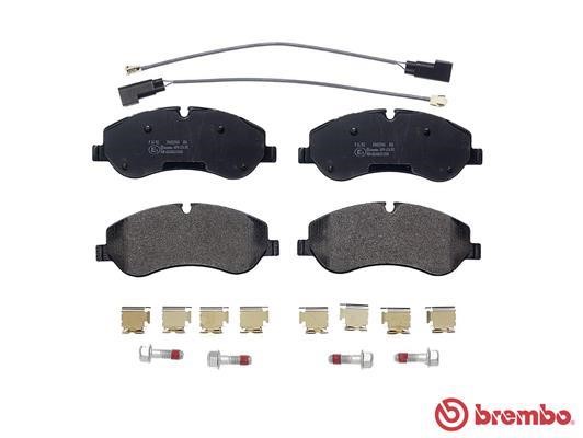 Klocki hamulcowe, zestaw Brembo P 24 152