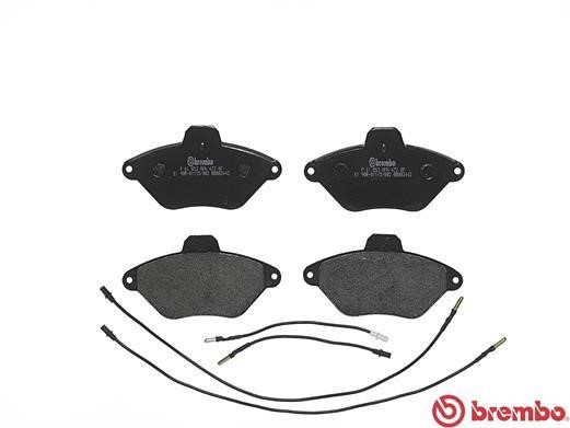 Brake Pad Set, disc brake Brembo P 61 053