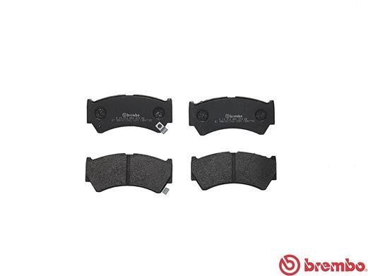 Тормозные колодки дисковые, комплект Brembo P 79 013