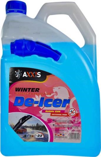 AXXIS 48021110408 Winter windshield washer fluid, -22°C, Bubble Gum, 4l 48021110408: Buy near me in Poland at 2407.PL - Good price!