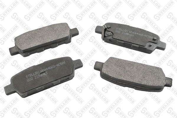 Stellox 000 219B-SX Brake Pad Set, disc brake 000219BSX: Buy near me in Poland at 2407.PL - Good price!